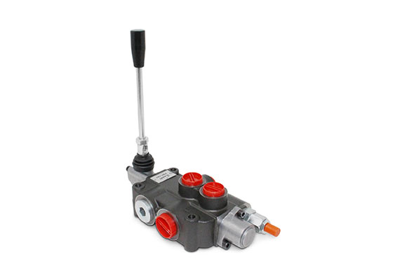 The hydraulic distributor P40 is used for switching on/off and directing the working fluid between head flow gernerators(hydraulic pumps), head flow consumers(hydraulic cylinders,motors,etc) and the tank. It is manufactured with up to 6 spools.